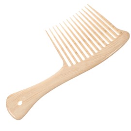 Mikinona Multi-functional Wide-tooth Comb Comb Hair Detangler Hairdressing Tool Long Handle for Gentle Styling