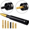 ONE250 50 Cal Caliber Bullet Style Antenna, Compatible with Jeep