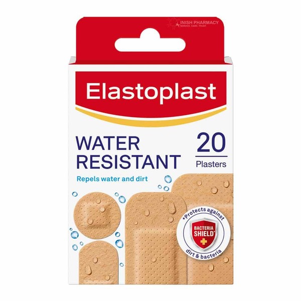 Elastoplast Water Resistant Plasters 20 Pack