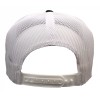 Yupoong El Gallo Blanco Hat Dark Grey White Mesh Logo