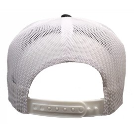 Yupoong El Gallo Blanco Hat Dark Grey White Mesh Logo Federal Mexico El Chapo Guzman