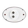 Maxxima M36180R Red LED Mini Oval Clearance Marker Light with