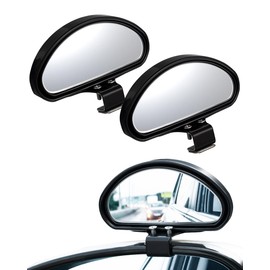 Blind Spot Mirrors, Adjustable Car Auxiliary Universal Wide Angle Mirror for Universal Cars, Screw Fixation