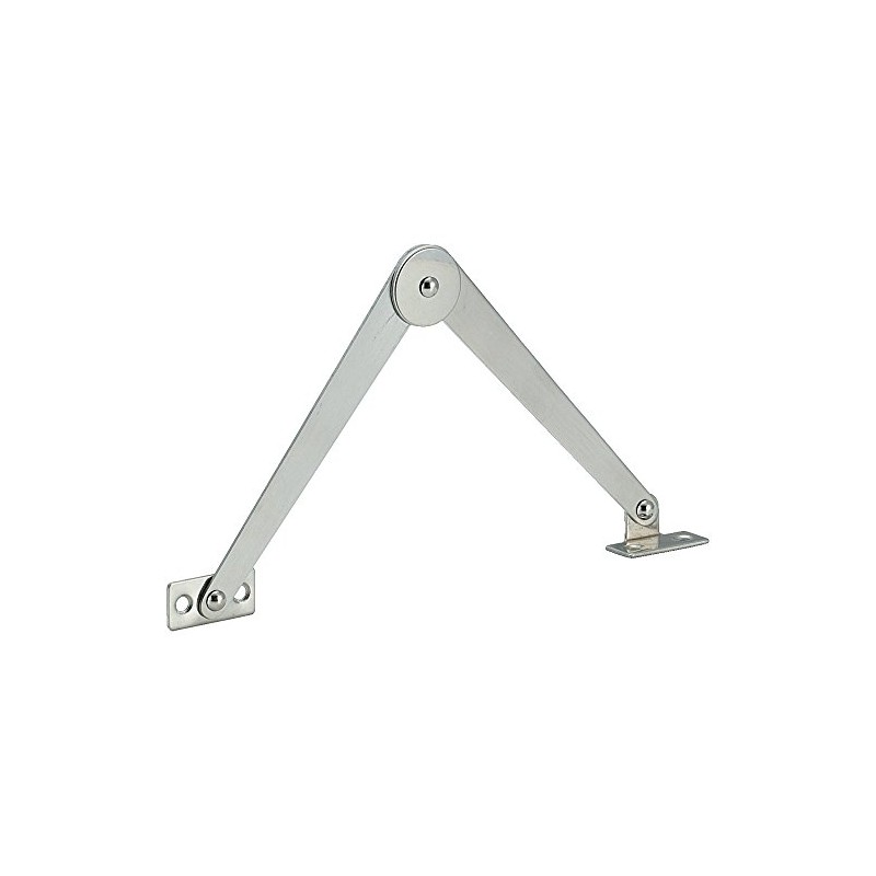 TRUSCO(トラスコ) ステンレス製タスキステー 右用 全長250mm TS-42-R
