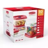Rubbermaid 50-Piece EasyFind Lids Vented Food Storage Set