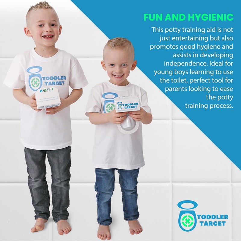 Toddler Target Adjustable Potty Toilet Target with Motion Sensor, Bullseye