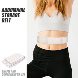 FOMIYES Peritoneal Dialysis Belt: Breathable Abdominal Catheter Belt Abdominal Dialysis Strap Secure Peg Feeding Tube Holder Belly Band Supplies for PD Dialysis Patient L