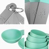 8 Piece Measuring Cups and Spoon Set - Plastic Measuring