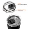 Magnetic Spill Proof Tumbler Lid - Compatible/Replacement for Yeti Rambler,