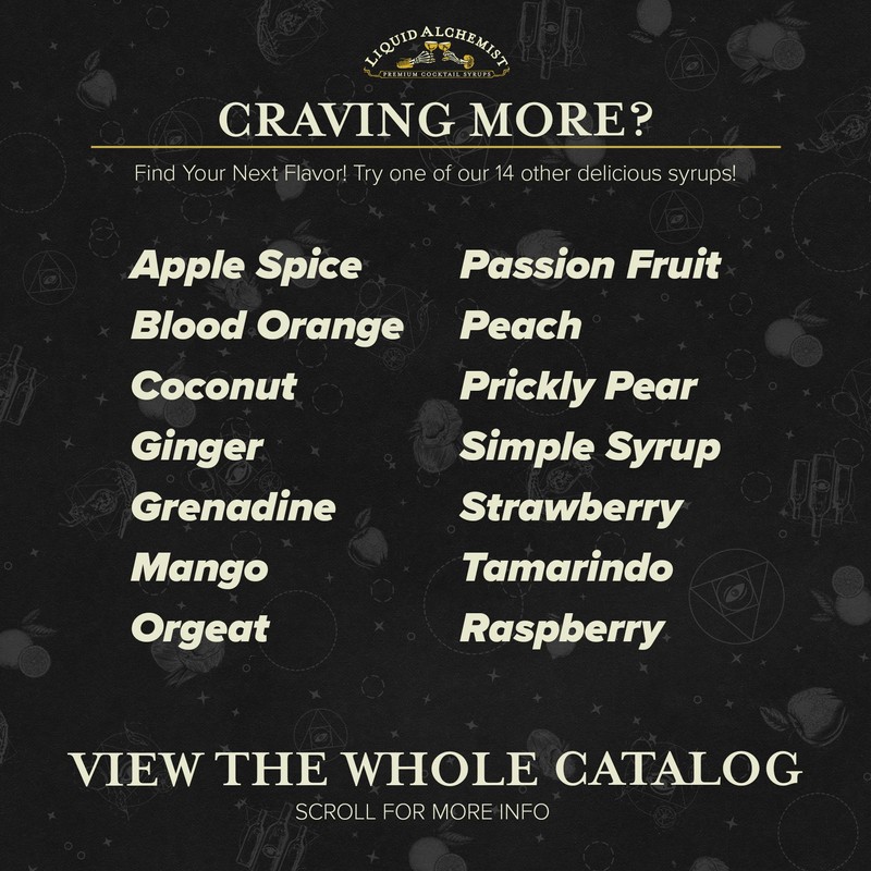 Liquid Alchemist Raspberry Syrup for Drinks - Real Ingredients Make