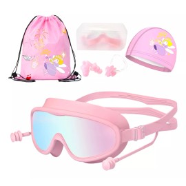Retolit Gafas Goggles Natación Para Niños Antivaho Protección 6 En 1