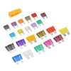 250Pcs Car Fuses Assortment Kit Aluminum Sheet Automotive Replacement M