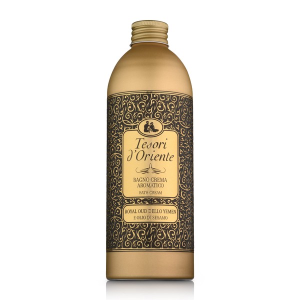 Tesori d'Oriente: "Royal Oud Dello Yemen" Bath Cream with Yemen Royal Oud and Sesame Oil [ Italian Import ]