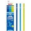 Tombow Pencil Ippo KB-KPM04-4B Pencil, Kakikata Pencil, 4B, Plain, Blue