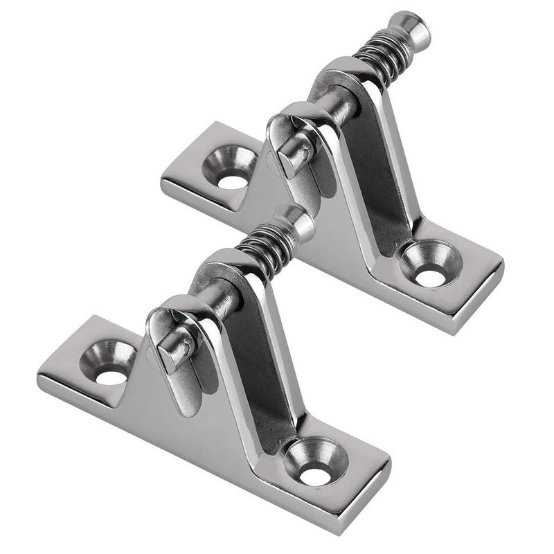 Tissting Pack of 2 Boat Hinge, Transport Hinges Stainless Steel
