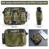 Tactical Geek Storage A3 EDC Pouch Organizer, Nylon Multi-Functional Utility