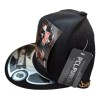 Innovaciones Gorra Plana Peso Pluma Doble P Negra
