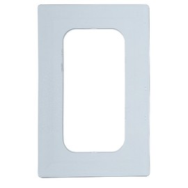 Kopp 342310081 2-Gang Decorative Frame, Transparent