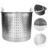 UPKOCH Stock Pot Insert Steamer Basket Stainless Steel Boiling Basket