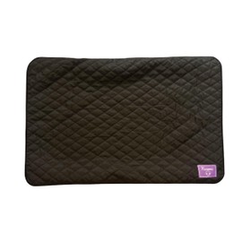 Hatayama Shoji 66202385 Quilted Flannel Throw 27.6 x 39.4 inches (70 x 100 cm), Chromi, 27.6 x 39.4 inches (70 x 100 cm)