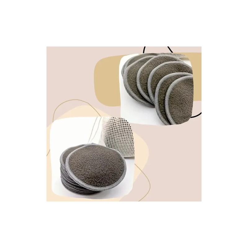 4 Toallas Desmaquillantes Facial Reutilizable Ecológicas