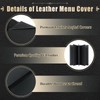 FLKQC FLKQC Restaurant Menu Covers Holders 4.25" x 11" |