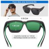 TINHAO Polarised Over Glasses Sunglasses for Men, UV Protection, Trendy
