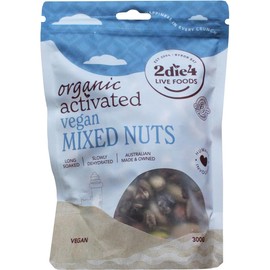 2Die4 Live Foods Activated Organic Vegan Mixed Nuts 300g
