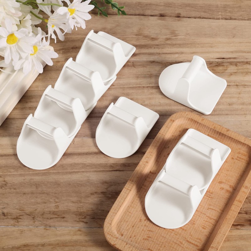 Luter 8pcs Spray Bottle Hooks for Cabinet, Adhesive Spray Bottle