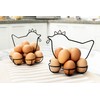 Olivia Martini Egg Holder – 2-pcs Chicken Egg Holder for