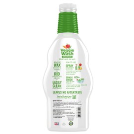 Veggie Wash Organic Fruit and Vegetable Wash Soaker, 32 Fluid Ounce (Pack of 4)