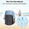Quick Dry Bath Towels Pool Changing Robe Quick-Dry Poncho Surfing