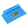 Solar Charge Controller PWM LCD Display Parameter Adjustable 2 USB