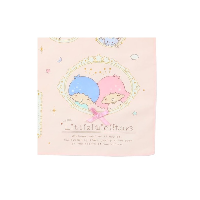 Sanrio 676918 Little Twin Stars Handkerchief (Frame Design)