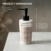 8 Inch Hand Soap Dispenser Bathroom - Modern Farmhouse Decor,