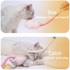 Qaestuan Pack of 3 Cat Toys, Catnip Teething Rope, Teeth