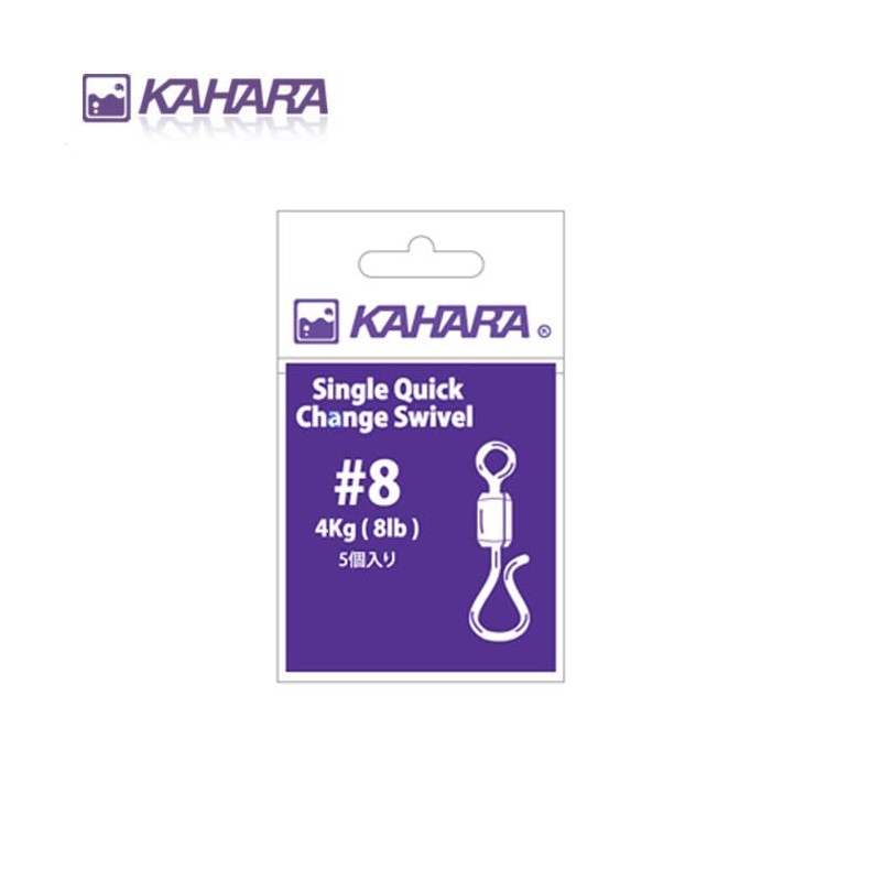 Kahara Japan Single Quick Change Swivel #8