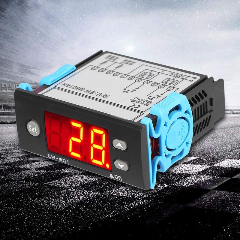 Solar Water Temperature Controller, AC 5A Digital Temperature Controller Thermostat