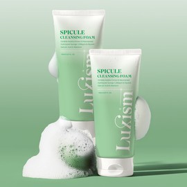 Luxism Spicule Acne Trouble Sebum Pore Deep Foam Cleansing 150ml, 2 pieces / 럭시즘 스피큘 아크네 트러블 피지 모공 딥 폼클렌징 150ml, 2개