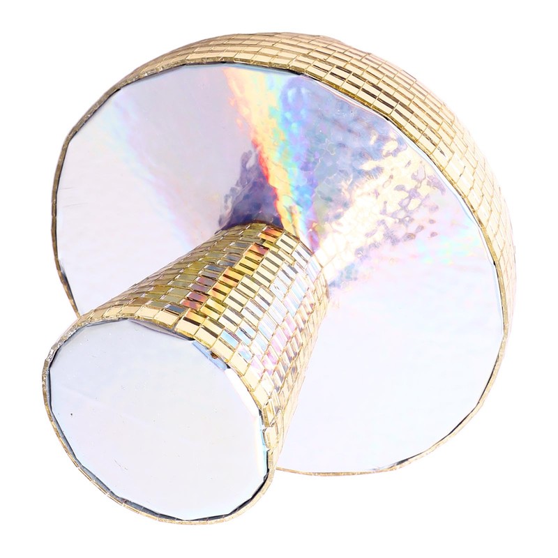 Mushroom Disco Ball, Stunning Visual Effects, High Quality Plastic, Colourful