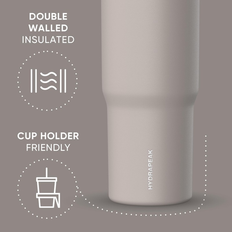 Hydrapeak Nomad 32 oz Tumbler with Handle and Straw Lid,