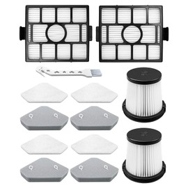 BU3120 BU3521 BU3523 HEPA Filter Replacement Compatible with Shark Clean & Empty Cordless Stick Vacuum, Fit for Shark Clean Lightweight Cordless Stick Cleaner Auto Empty System