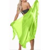 JFAN Women's Pareo Sea Chiffon Beach Wrap Beach Wrap with