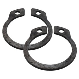 Mikinona Jack External Ring Assortment 2 Metal Snap Retaining Clips for Horizontal