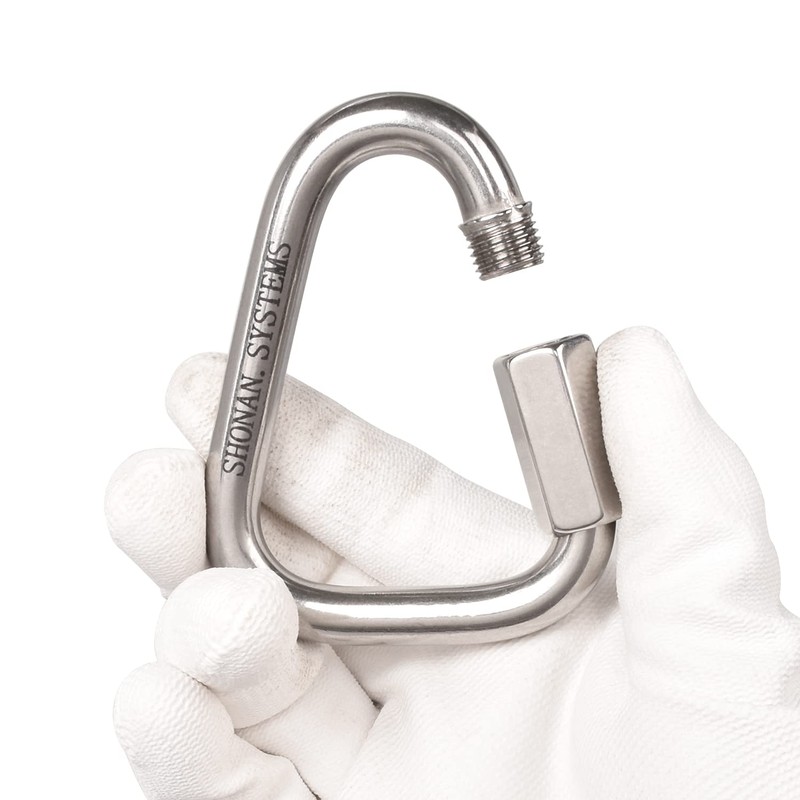 Shonan.Systems- Shonan Delta Quick Link, Large Stainless Steel 3.5 Inch