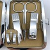 8-piece nail clipper set, yellow nail clipper, nail clipper set, nail file 2ea