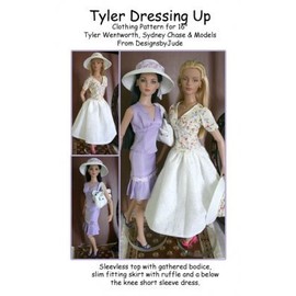 Dressing Up Printed Sewing Pattern for 16" Tyler Wentworth