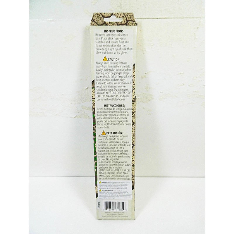 Flora Classique Incense Sticks Strawberry Black Cherry Lavender Patchouli Frankincense