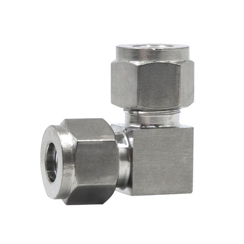Goldpea Stainless Steel 304 Compression 90 Degree Elbow 10mm OD