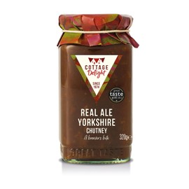 Cottage Delight Real Ale Yorkshire Chutney, 320 gram